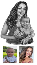 Load image into Gallery viewer, Black & White Portrait