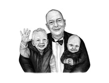 Load image into Gallery viewer, Black & White Portrait